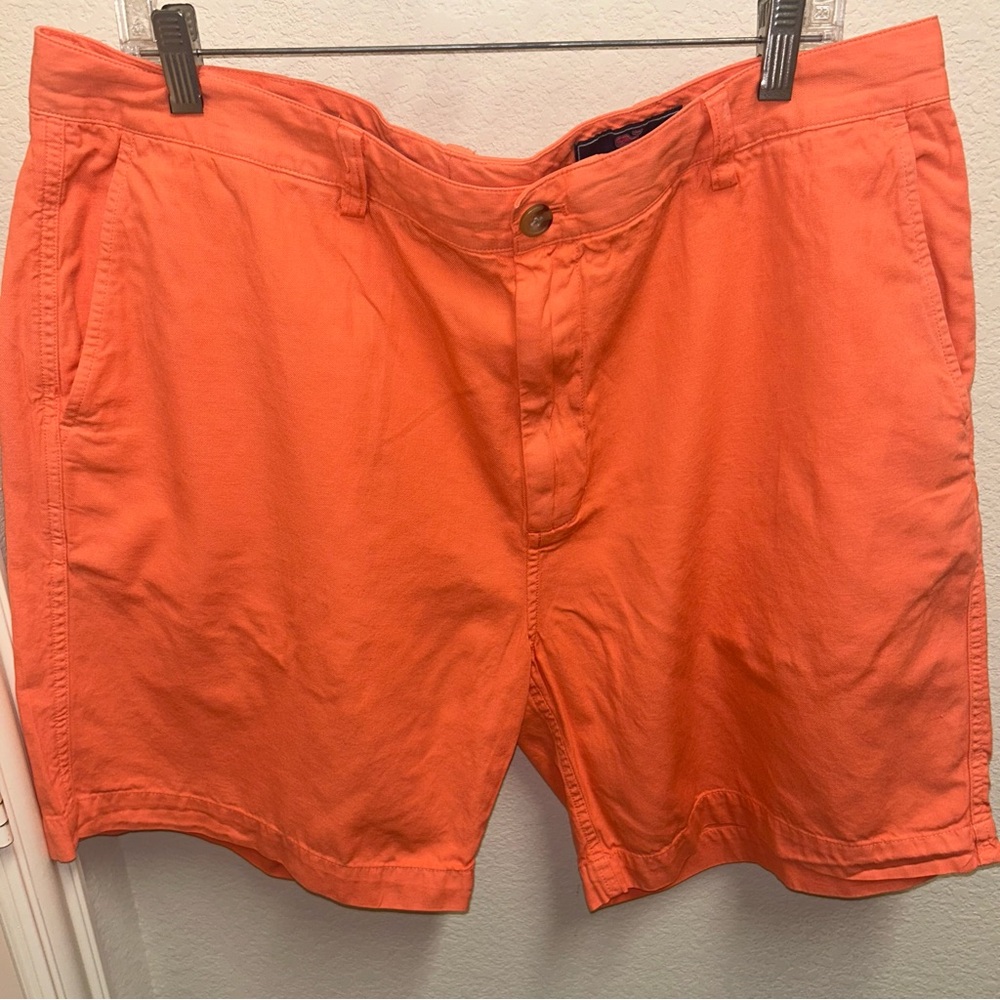 Vineyard Vines Men's Bright Orange Shorts
